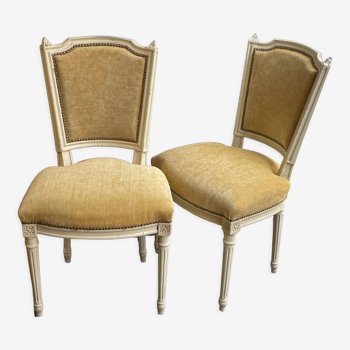 Set of 2 Louis XVI chairs