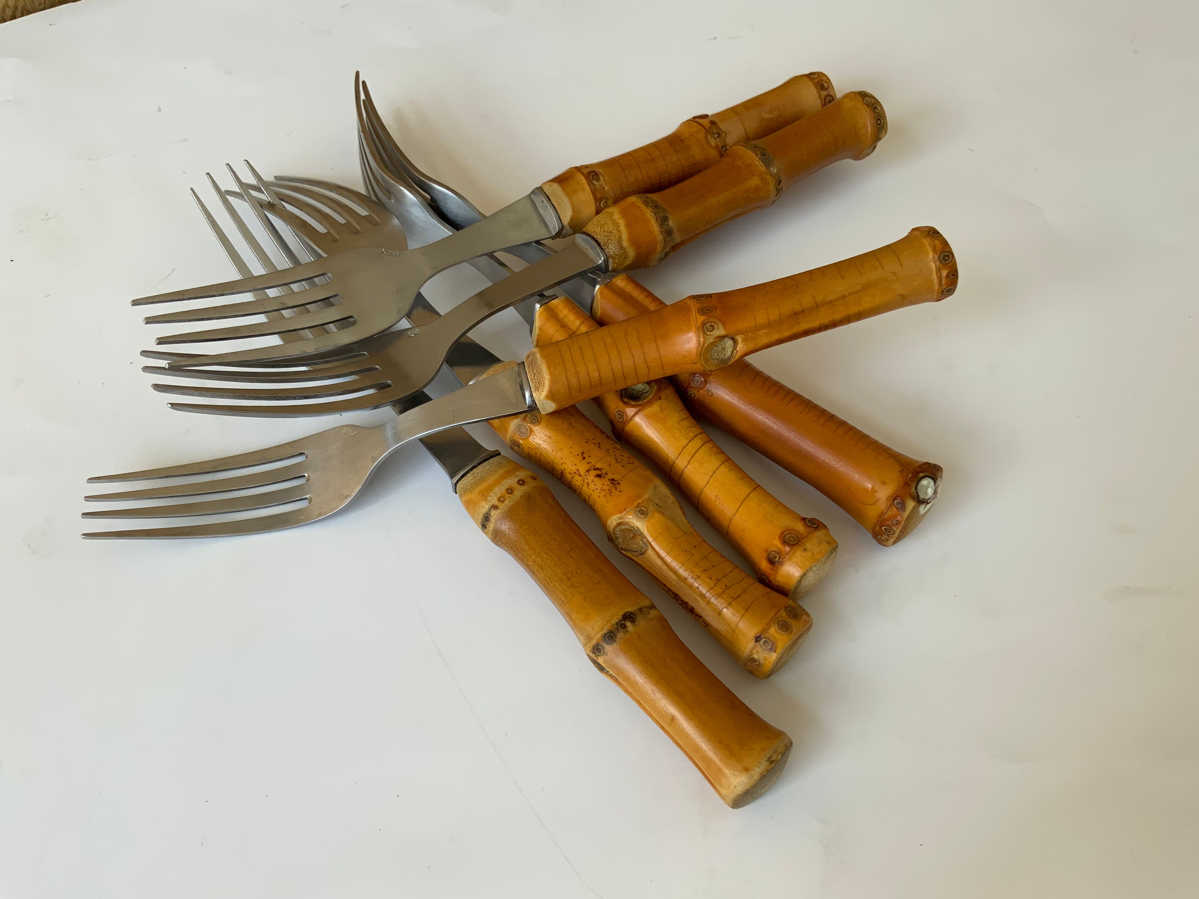 Bamboo forks