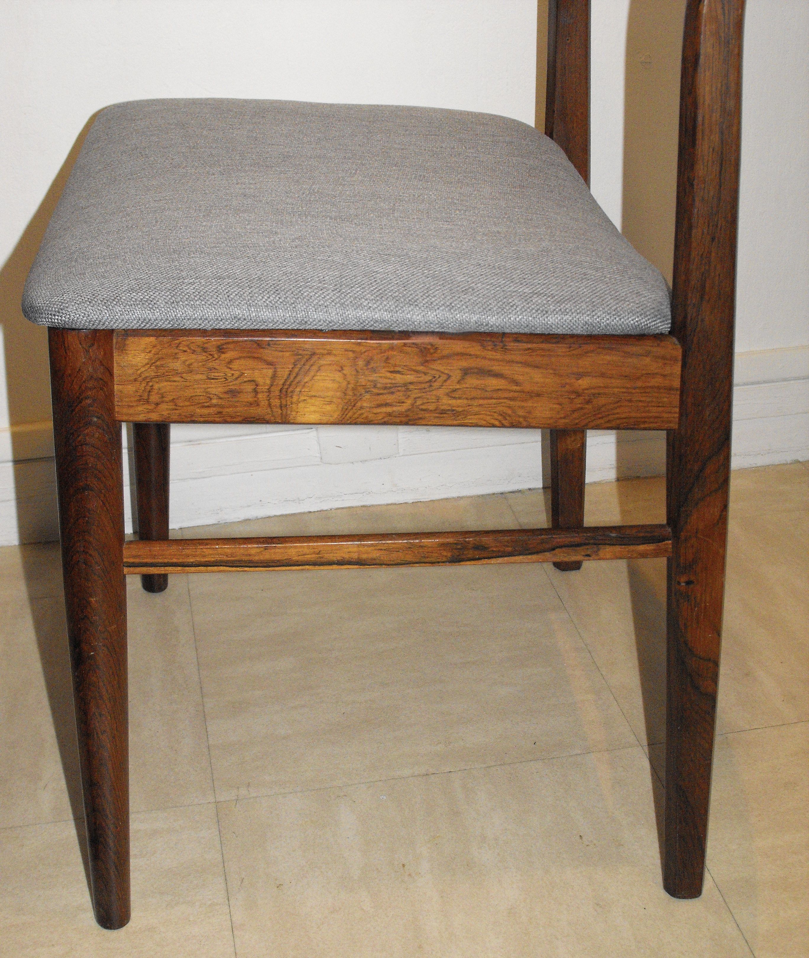 Pair of Scandinavian chairs by Henning Kjaernulf
