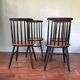 Suite of 4 scandinavian chairs "Fanett" by Ilmari Tapiovaara, 60