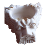 Plaster dragon ashtray