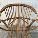 Armchair basket Adult rattan