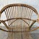 Fauteuil corbeille adulte en rotin