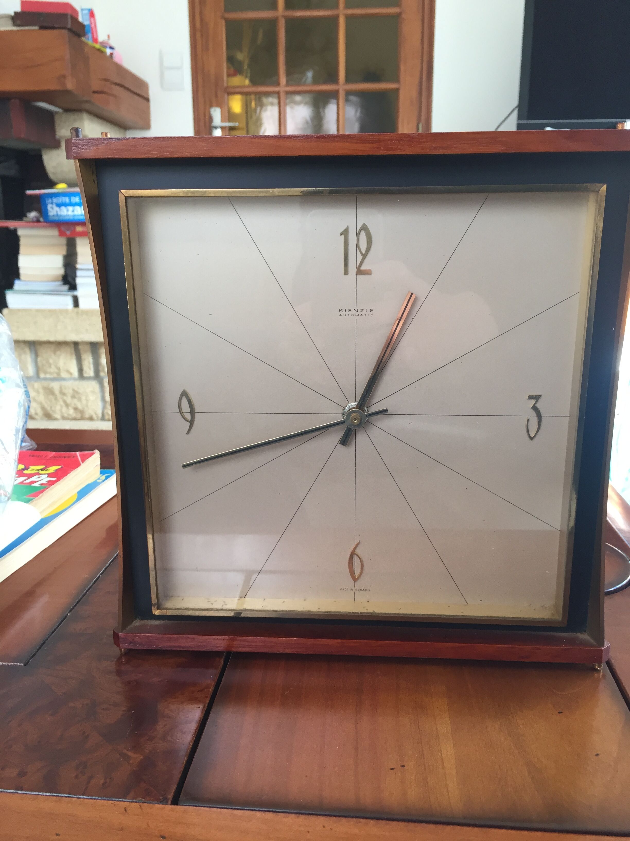 Vintage Kienzle wall or laying clock
