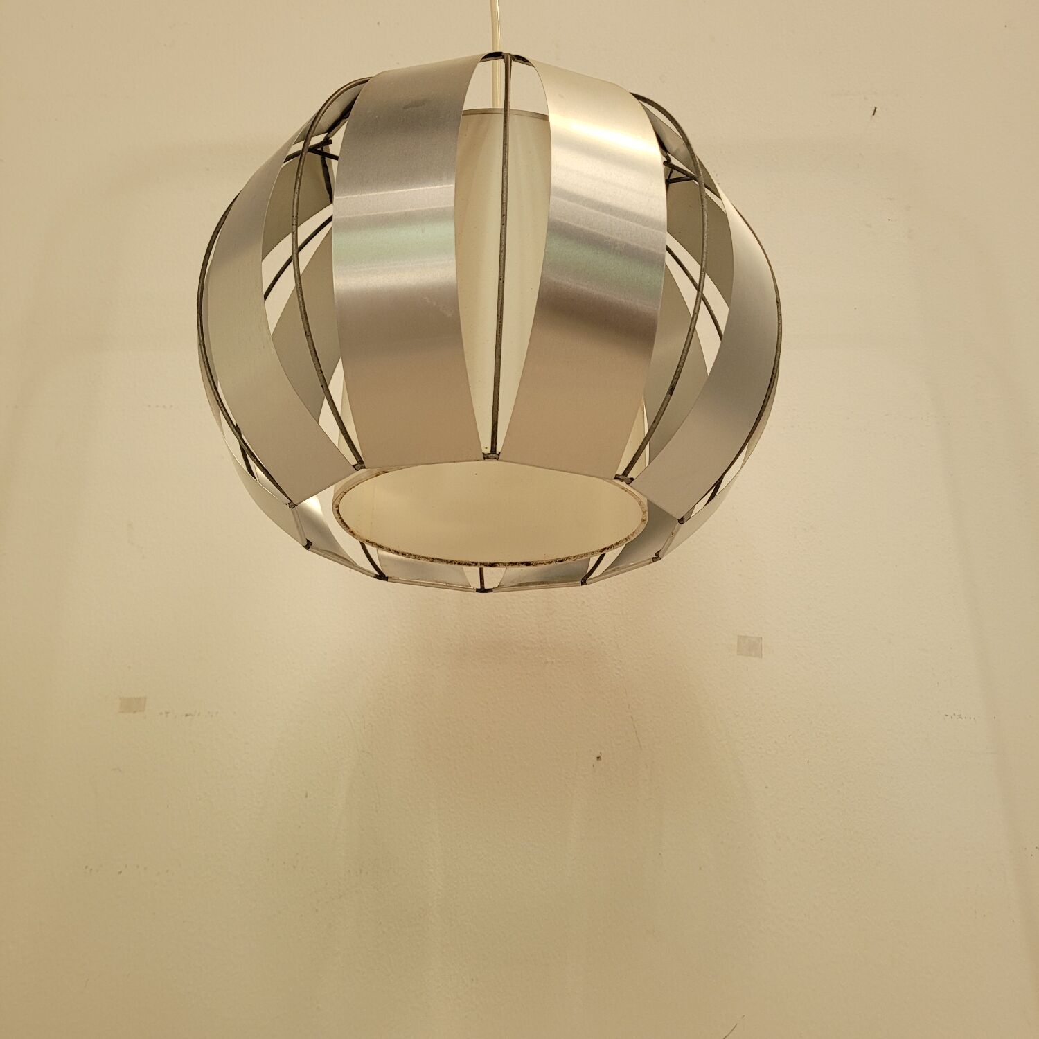 Space age suspension in stainless steel Max Sauze year 70