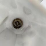 Porcelain and opaline wall light