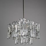 Ice Glass Lamp by J.T. Kalmar 1970s