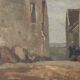 Oil on canvas, Brittany, Breton school, HR, 19th century