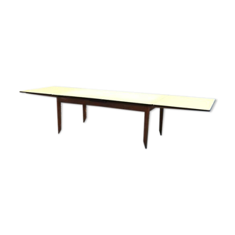 Vintage oak and formica table