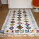 Tapis berbère Beni Ouarain 248 x 157 cm "Hadia"