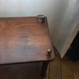 Old mahogany shelf