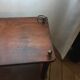 Old mahogany shelf