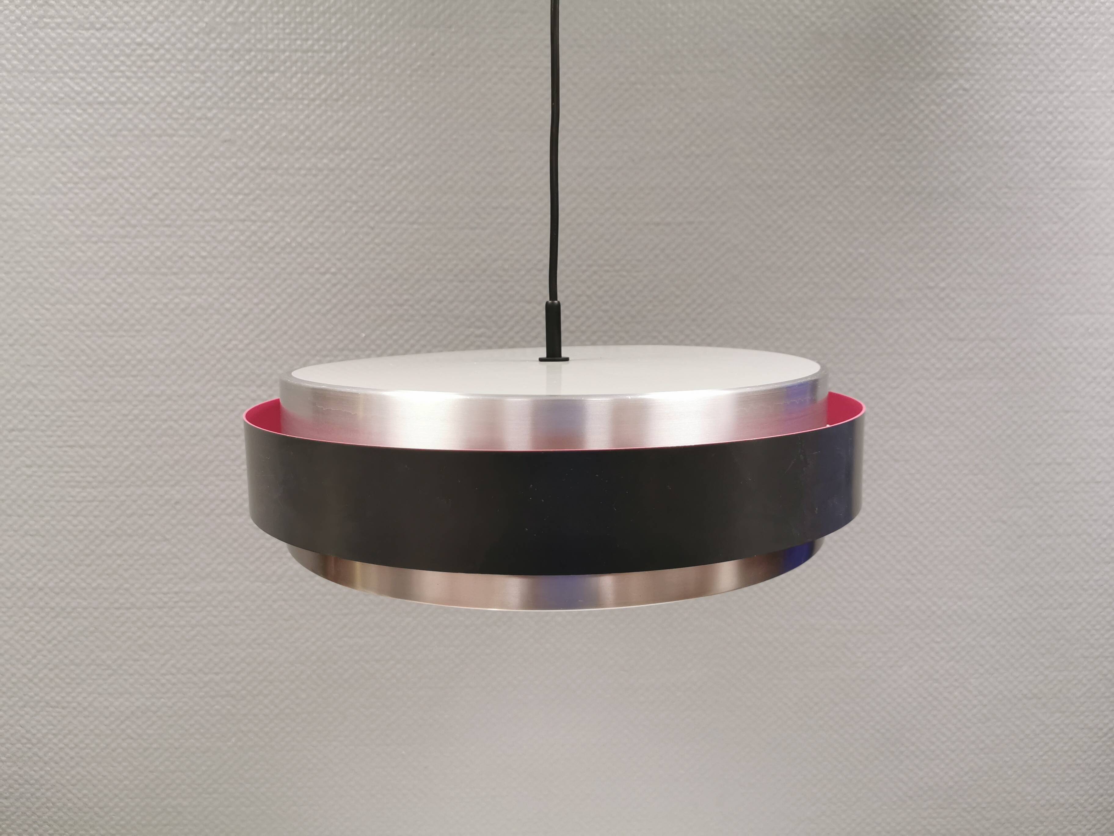 Rare Sera hanging lamp, designed by Jo Hammerborg for Fog & Mørup in 1968
