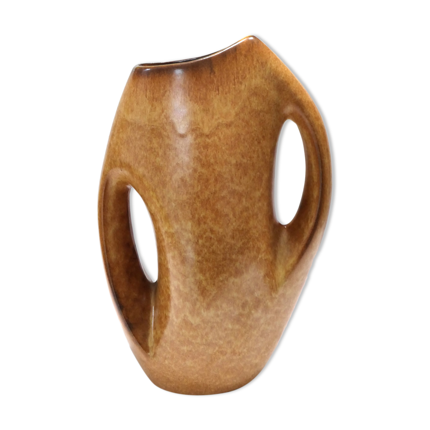 Free-form vase R.Rigone for Bertoncello 1960-70