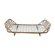 Lit corbeille rotin pliable
