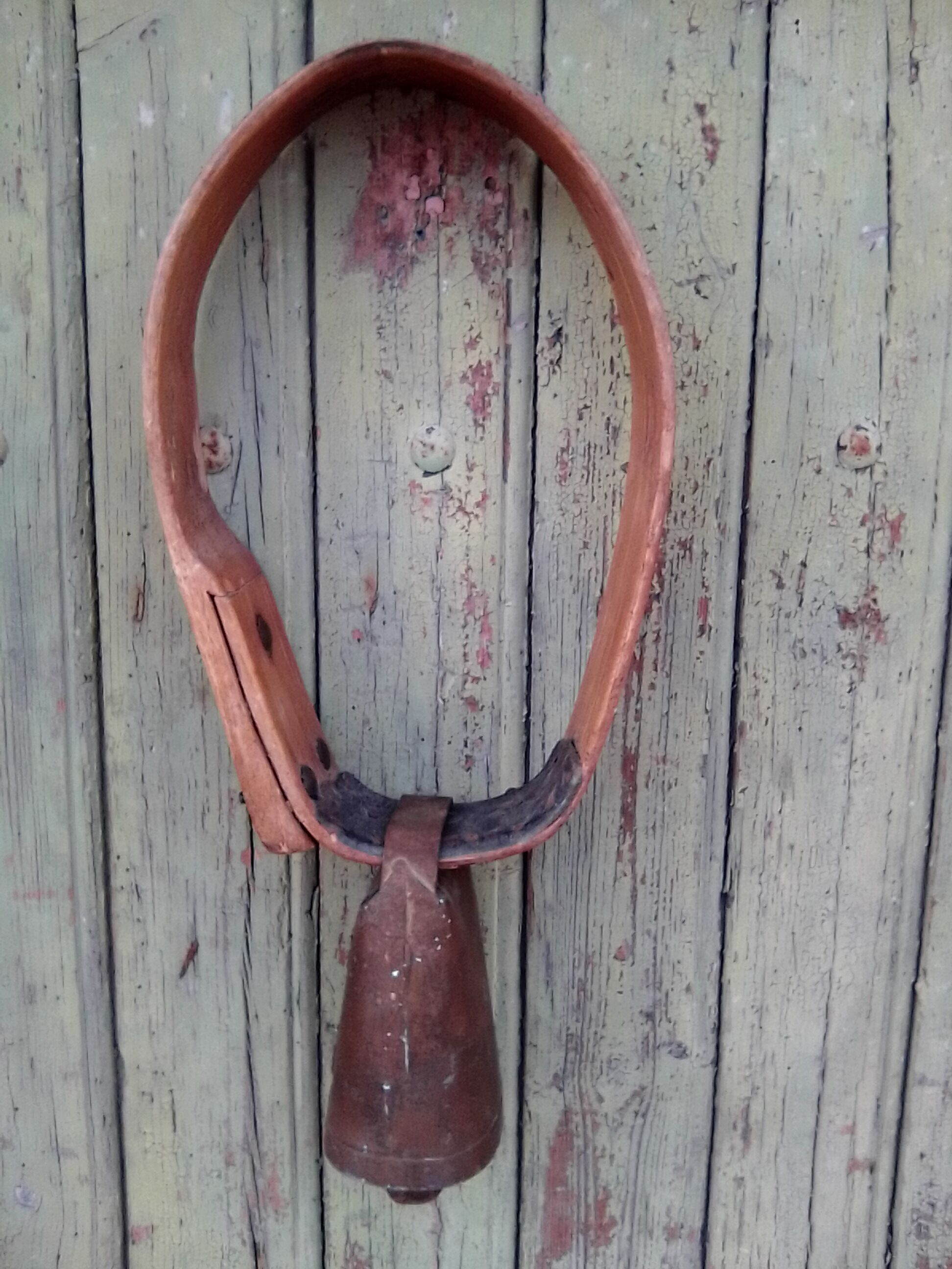 Necklace and cowbell