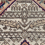 Antique Tabriz carpet 126x76cm