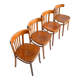 4 Thonet bistro chairs 1950s