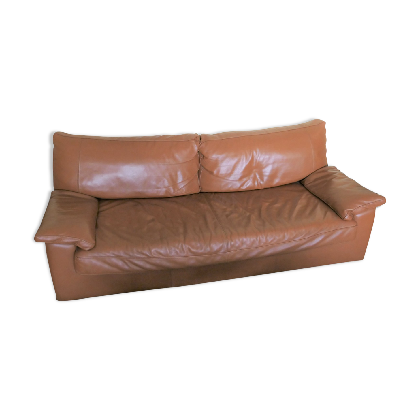 Sofa bed 3 seats Steiner leather