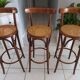 Lot 3 stools of Bar Bistrot vintage 1970s
