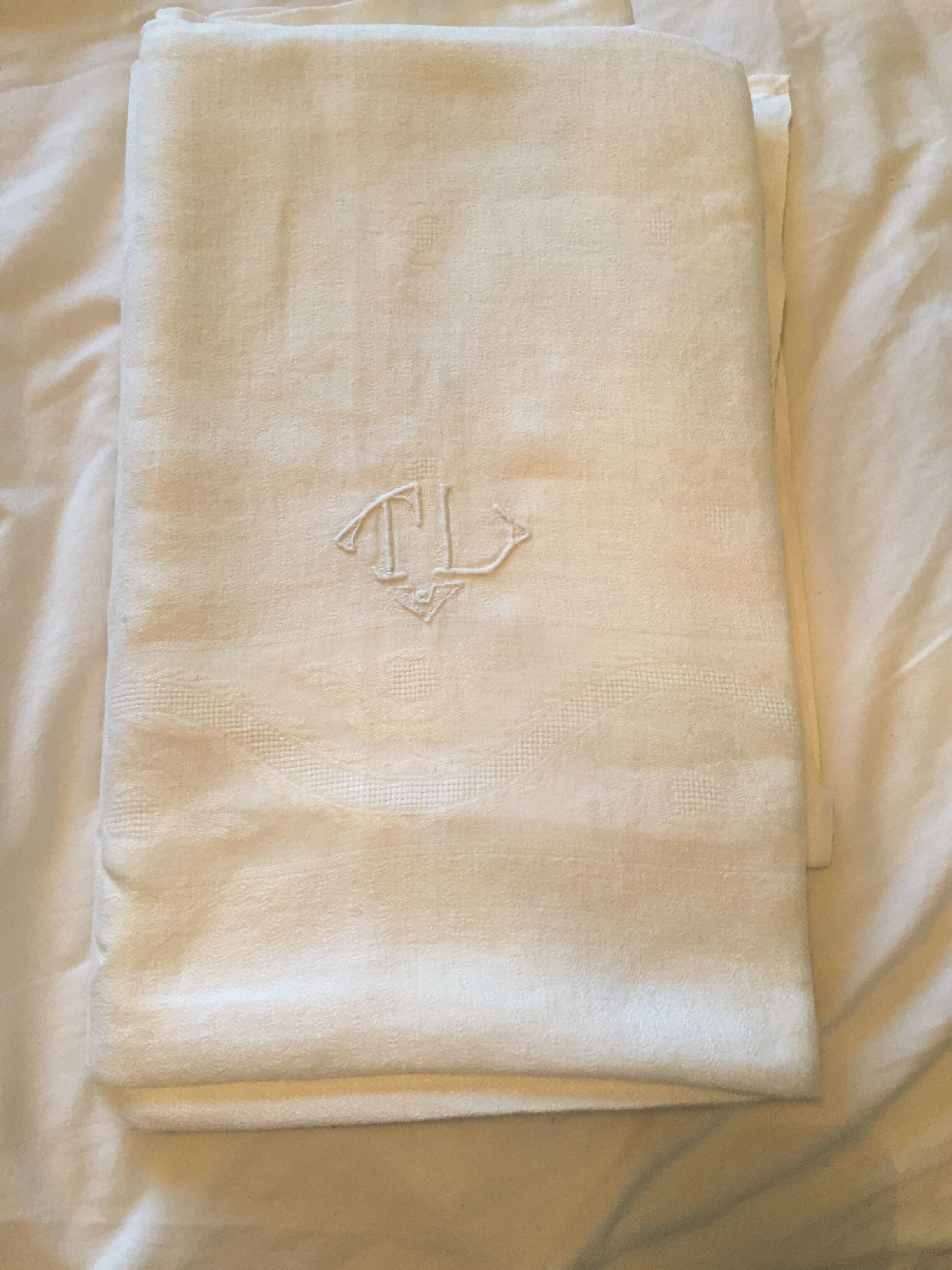 Nappe en damassée
