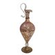 Elegante Ampolla in Vetro di Murano Rosa e Decori Dorati – Lavorazione Arti