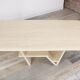 Table basse en travertin design des années 70