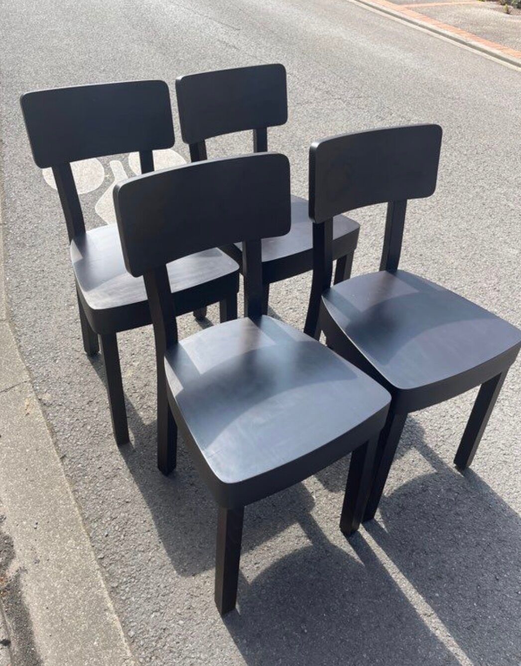 Chaises gervasoni black 123