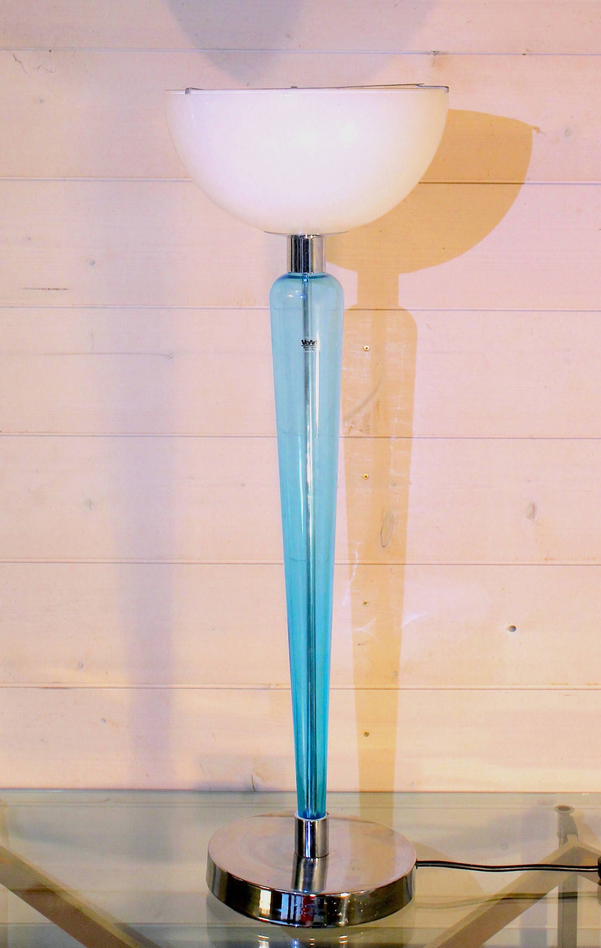 Artemide, Blown Glass Table Lamp by Jeannot Cerutti for VeArt, Italy