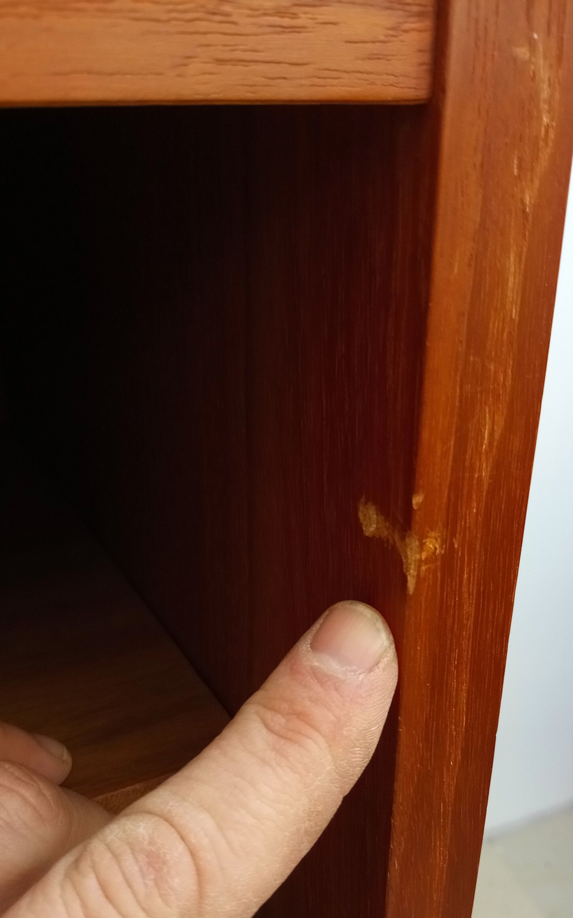 Secretary desk in teak by Johannes Sorth for BM mobler, denmark, 60s