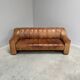 Vintage De Sede DS44 3 seat sofa, 1970s
