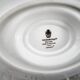 Sauce boat on a porcelain base in English Wedgwood model Amherst.