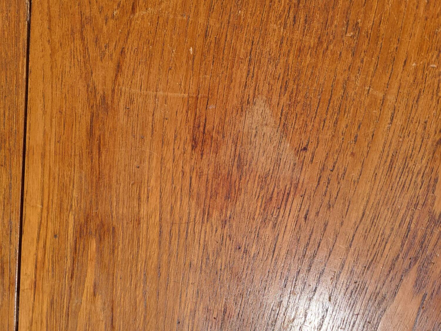 Vintage Scandinavian teak chest of drawers with 3 drawers and a chest