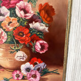 Oil on canvas, framed