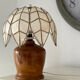 Lampe en nacre et bois d’olivier