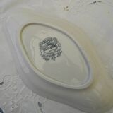 Earthenware dish from saint amand. argenton model.