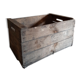 Old wooden crate