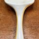 Antique Gien Renaissance cake shovel, blue background, 1941/1950