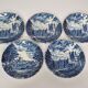Ensemble de cinq ramequins en faïence Wedgwood England