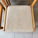 Set of 4 Scandinavian Baumann chairs in solid elm – 1970s