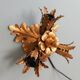 Wall lamp/ceiling lamp in gilded metal, Banci Firenze, 70s