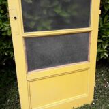 Porte vintage vitrages translucides