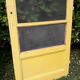 Door vintage translucent glazing