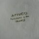 Apilco white porcelain chocolate pot