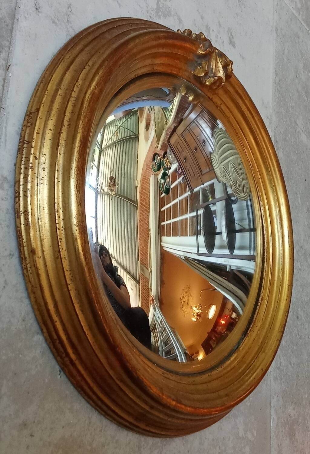 Old witch's eye mirror