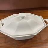 White porcelain soup tureen