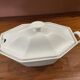 White porcelain soup tureen