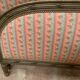 Louis XVI style bed in patinated beech, 20th century