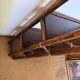 Large vintage rattan shelf/bookcase