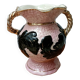 Vallauris pink vase